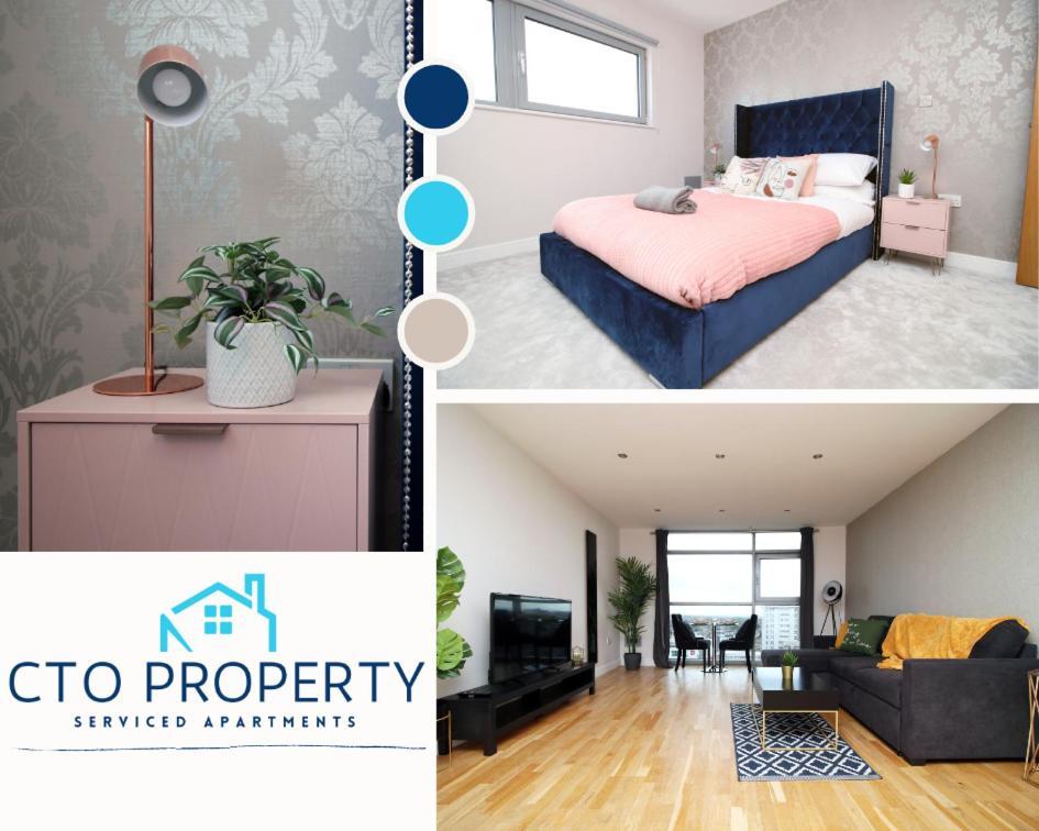 קארדיף The View - Long Stay Offer - Modern Central Apartment And Parking By Cto Serviced Apartments מראה חיצוני תמונה